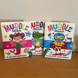 Bundle of mix and match flip books